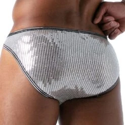 Bikini Star TOF PARIS TOF175A -Magasin De Lingerie De Mode Bikini tof TOF175A argent 3