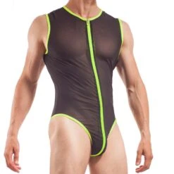 Body Wojoer 333S2 -Magasin De Lingerie De Mode Body wojoer 333S2 noir 4