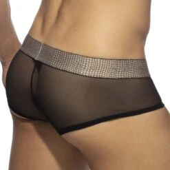 Boxer Addicted Snake Net AD1016 -Magasin De Lingerie De Mode Boxer addicted AD1016 noir 3