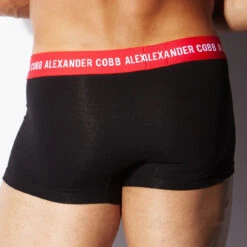 Magasin De Lingerie De Mode -Magasin De Lingerie De Mode Boxer alexander 8CBS24 noir 3