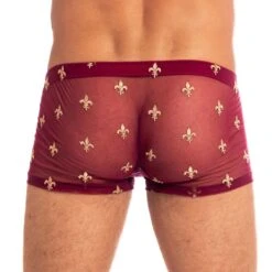 Boxer L Homme Invisible Charlemagne MY14CLM -Magasin De Lingerie De Mode Boxer hi MY14CLM rouge 3