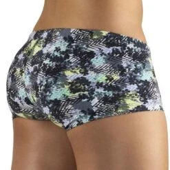 Boxer De Bain FEEL ErgoWear Zigzag EW1057 -Magasin De Lingerie De Mode Boxerbain ergo EW1057 blanc 3