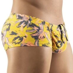 Boxer De Bain Feel ErgoWear EW1225 -Magasin De Lingerie De Mode Boxerbain ergo EW1225 jaune 4