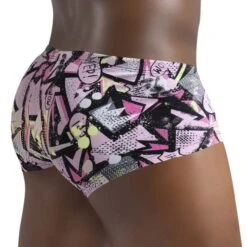 Boxer De Bain Feel SW SW ErgoWear Neon EW1418 -Magasin De Lingerie De Mode Boxerbain ergo EW1418 noir 3