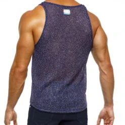 Debardeur Modus Vivendi Knight 05231 -Magasin De Lingerie De Mode Debardeur modus 05231 bleu 3