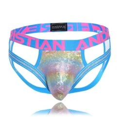 Jock Strap Andrew Christian Fabulous Treasure 91446 -Magasin De Lingerie De Mode JockStrap andrew 91446 gris 9
