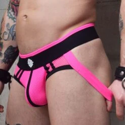 Jock Strap Axel BREEDWELL -Magasin De Lingerie De Mode JockStrap breedwell 220414 rose 4