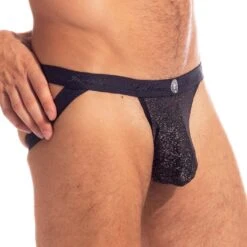 Jock Strap L Homme Invisible Fauves De Nuit MY45FAU -Magasin De Lingerie De Mode JockStrap hi MY45FAU noir 4