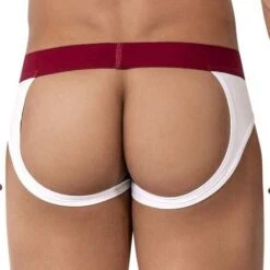 Jock Strap Roger Smuth RS012 -Magasin De Lingerie De Mode JockStrap rogersmuth RS012 blanc 3