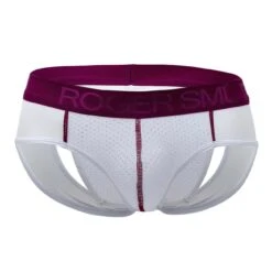 Jock Strap Roger Smuth RS022 -Magasin De Lingerie De Mode JockStrap rogersmuth RS022 blanc 9