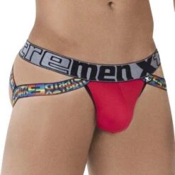 Jock Strap Xtremen Pride 91084 -Magasin De Lingerie De Mode JockStrap xtremen 91084 rouge 4