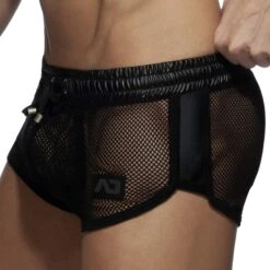 Short Addicted Rocky C-Through AD Party AD842 -Magasin De Lingerie De Mode Short addicted AD842 noir 4