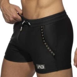 Short AD Fetish Rub Tape Sports ADF140 -Magasin De Lingerie De Mode Short adfetish ADF140 noir 4