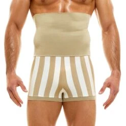 Short Modus Vivendi L.A Prayer 08122 -Magasin De Lingerie De Mode Short modus 08122 raye 6