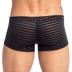 Shorty L Homme Invisible Back To Black MY18BTB -Magasin De Lingerie De Mode Shorty hi MY18BTB noir 3