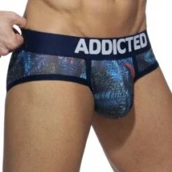 Pack De 3 Slips Addicted Tropical AD889P -Magasin De Lingerie De Mode Slip addicted AD889P cmod 4