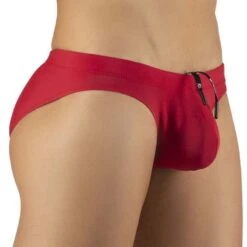 Slip De Bain X4D ErgoWear EW1049 -Magasin De Lingerie De Mode Slipbain ergo EW1049 rouge 4