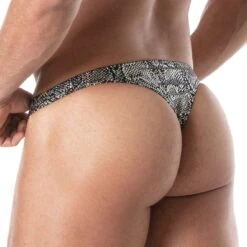 String De Bain Splendid TOF PARIS TOF266A -Magasin De Lingerie De Mode Stringbain tof TOF266A argent 3