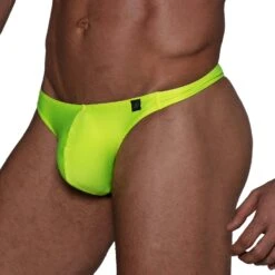 String De Bain Neon TOF PARIS TOF270JF -Magasin De Lingerie De Mode Stringbain tof TOF270JF jaune 4