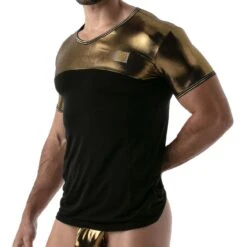 T-Shirt Metal TOF PARIS TOF134O -Magasin De Lingerie De Mode TShirt tof TOF134O or 4