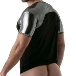 T-Shirt Metal TOF PARIS TOF134A -Magasin De Lingerie De Mode TShirt tof TOF134a argent 3