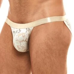 Tanga Modus Vivendi Floral Lace 04112 -Magasin De Lingerie De Mode Tanga modus 04112 blanc 4