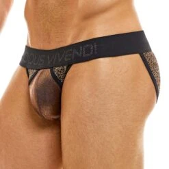 Tanga Modus Vivendi King Cheetah 13114 -Magasin De Lingerie De Mode Tanga modus 13114 rosegold 4