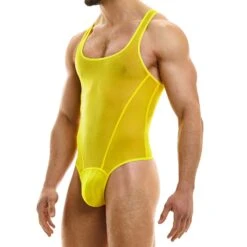 Body Modus Vivendi Muslin 09381 -Magasin De Lingerie De Mode body modus 09381 jaune 4