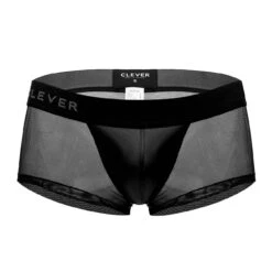 Boxer Clever Harmony 0801 -Magasin De Lingerie De Mode boxer clever 0801 noir 9