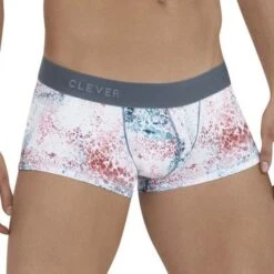 Boxer Clever Sacred 1132 -Magasin De Lingerie De Mode boxer clever 1132 blanc 4