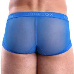 Boxer CockSox Tranquil Blue CX68ME -Magasin De Lingerie De Mode boxer cocksox cx68me bleu 3