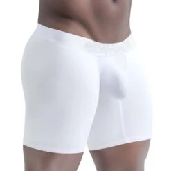 Boxer Long ErgoWear MAX XX EW1325 -Magasin De Lingerie De Mode boxer ergo EW1325 blanc 4