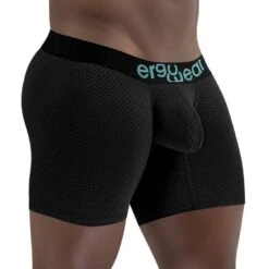 Boxer Long ErgoWear MAX EW1390 -Magasin De Lingerie De Mode boxer ergo EW1390 noir 4