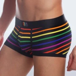 Boxer Garcon Hellos Kitchen -Magasin De Lingerie De Mode boxer garconmodel bhk noir 4