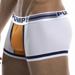 Boxer Pump! Touchdown Varsity 11076 -Magasin De Lingerie De Mode boxer pump 11076 blanc 4