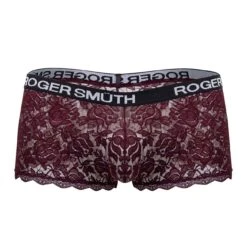 Boxer Roger Smuth RS035 -Magasin De Lingerie De Mode boxer rs rs035 bordeau 9