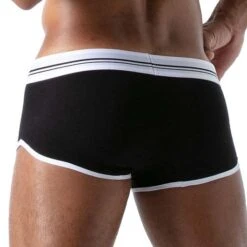 Pack De 3 Boxers French TOF PARIS TOF168N -Magasin De Lingerie De Mode boxer tof tof168n noir 3