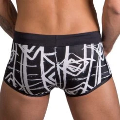 Boxer De Bain Eros Veneziani Push-Up 7363 -Magasin De Lingerie De Mode boxerbain eros 7363 noir 3