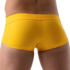 Boxer De Bain XL Push Up TOF PARIS TOF118J -Magasin De Lingerie De Mode boxerbain tof TOF118J jaune 3