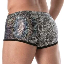 Boxer De Bain Splendid TOF PARIS TOF263A -Magasin De Lingerie De Mode boxerbain tof tof263a argent 3