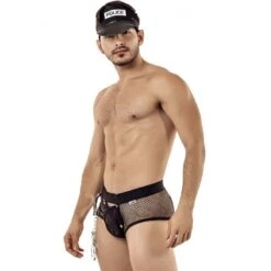 Costume Police Candyman 99414 -Magasin De Lingerie De Mode costume candy 99414 noir 4