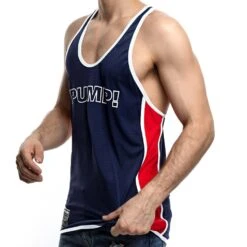 Débardeur Pump! Academy Deep 14016 -Magasin De Lingerie De Mode dbardeur pump 14016 bleu 4