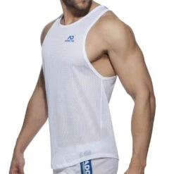 Débardeur Addicted Waistband Mesh AD928 -Magasin De Lingerie De Mode debardeur addicted ad928 blanc 4