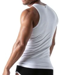 Débardeur French TOF PARIS TOF166B -Magasin De Lingerie De Mode debardeur tof TOF166B blanc 3