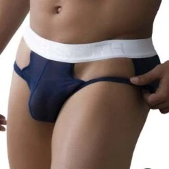 Empty Bottom Roger Smuth RS014 -Magasin De Lingerie De Mode empty rs rs014 bleu 4