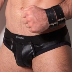 Slip Empty Bottom DESTRUCTIVE 1DS05 -Magasin De Lingerie De Mode emptybottom destructive 1DS05 noir 4