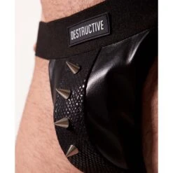 Jock Strap DESTRUCTIVE 1DJ04 -Magasin De Lingerie De Mode jockstrap destructive 1DJ04 noir 5