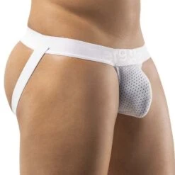 Jock Strap ErgoWear Gym Ultra EW0768 -Magasin De Lingerie De Mode jockstrap ergo EW0768 blanc 4