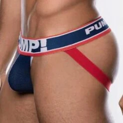 Jock Strap Pump! Big League 15028 -Magasin De Lingerie De Mode jockstrap pump 15028 bleu 4