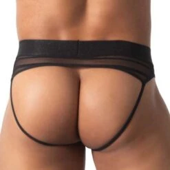 Jock Strap Roger Smuth RS082 -Magasin De Lingerie De Mode jockstrap rs rs082 noir 3
